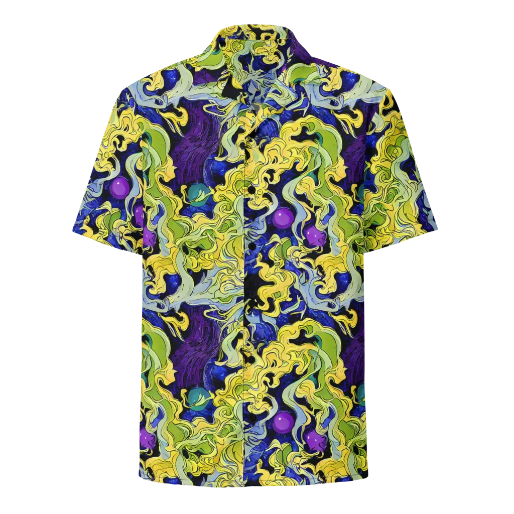 Lemon Riot on Button Shirt — Front