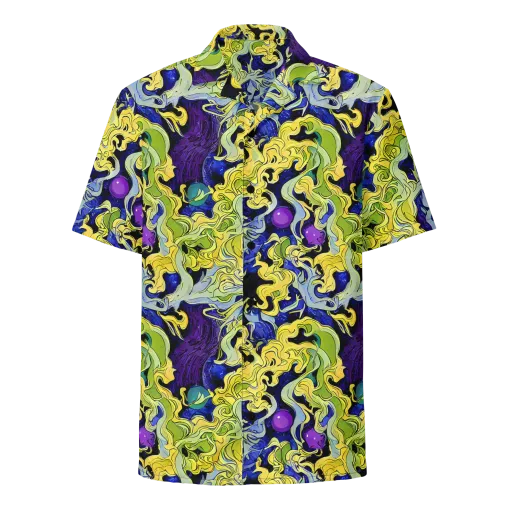 Lemon Riot on a Button Shirt