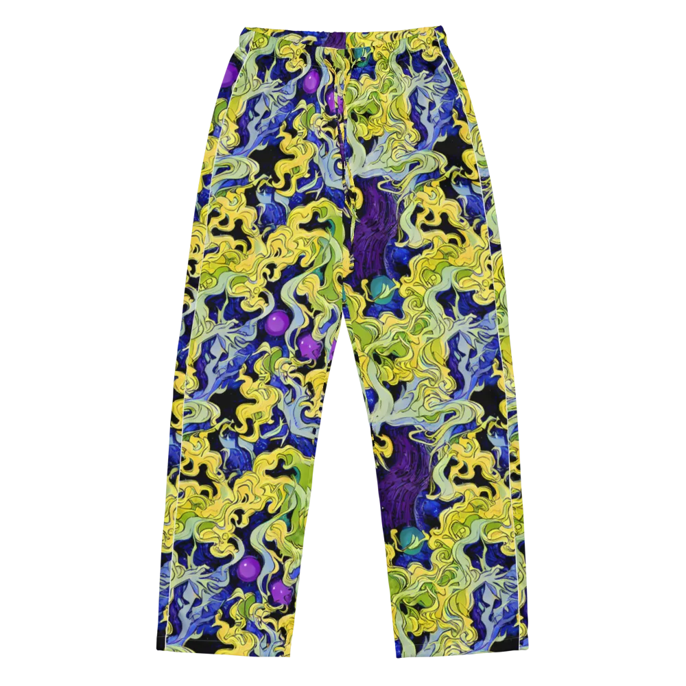 Lemon Riot on Women's Pajama Pants — Front