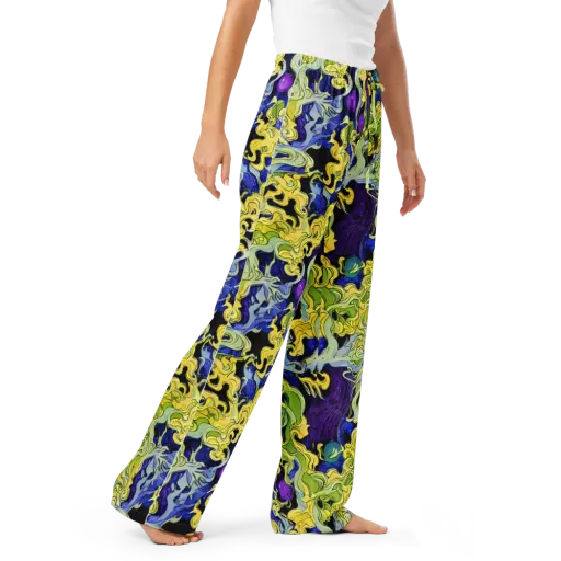 Lemon Riot on a Women's Pajama Pants