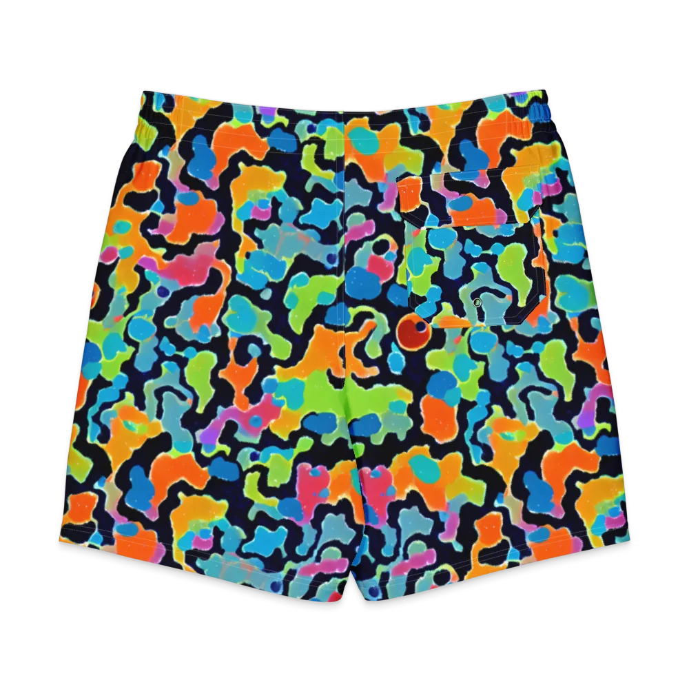 Prism Ooze on Men's Board Shorts — Back