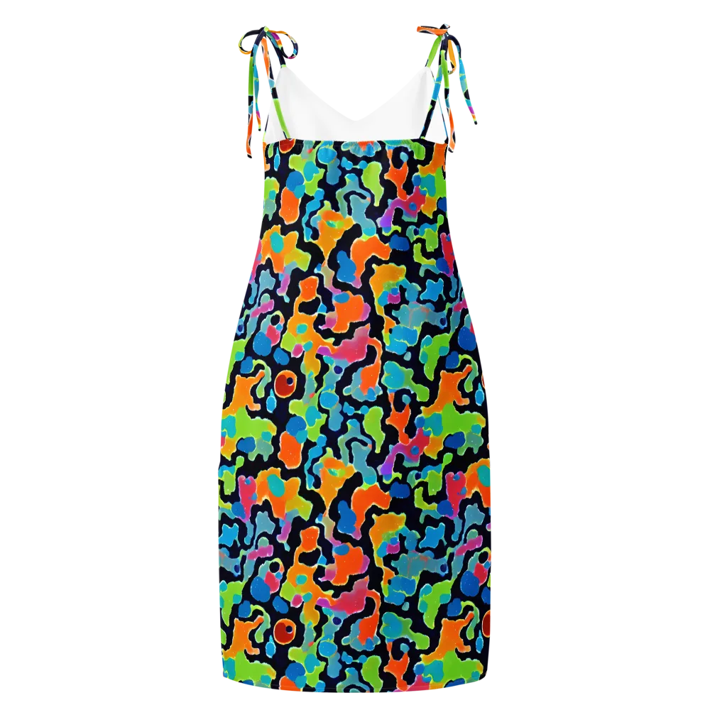 Prism Ooze on Slip Dress — Back