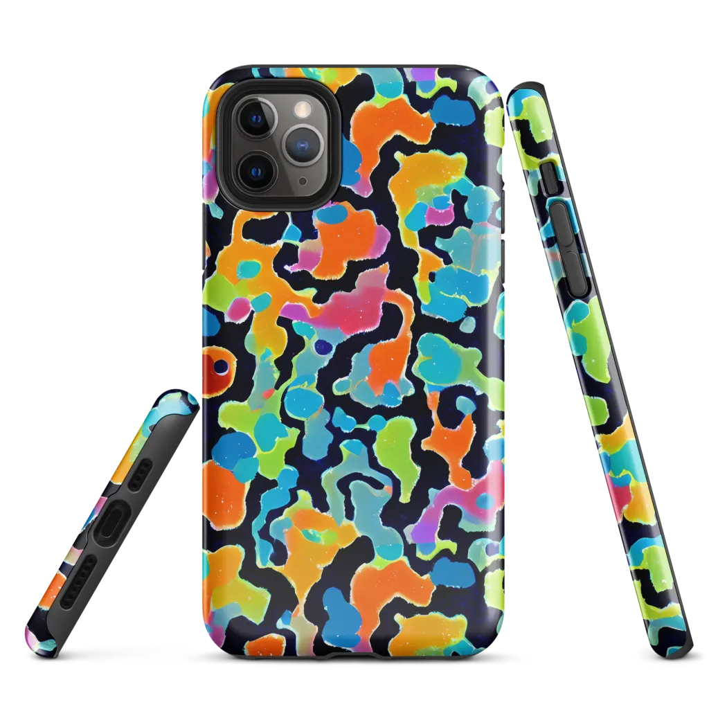 Prism Ooze on Tough Case for iPhone® — Front