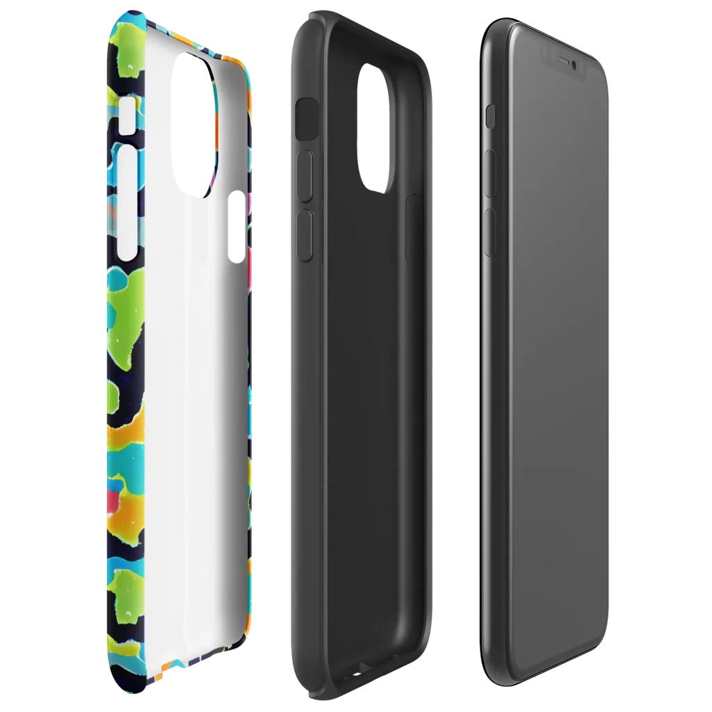 Prism Ooze on Tough Case for iPhone® — Right