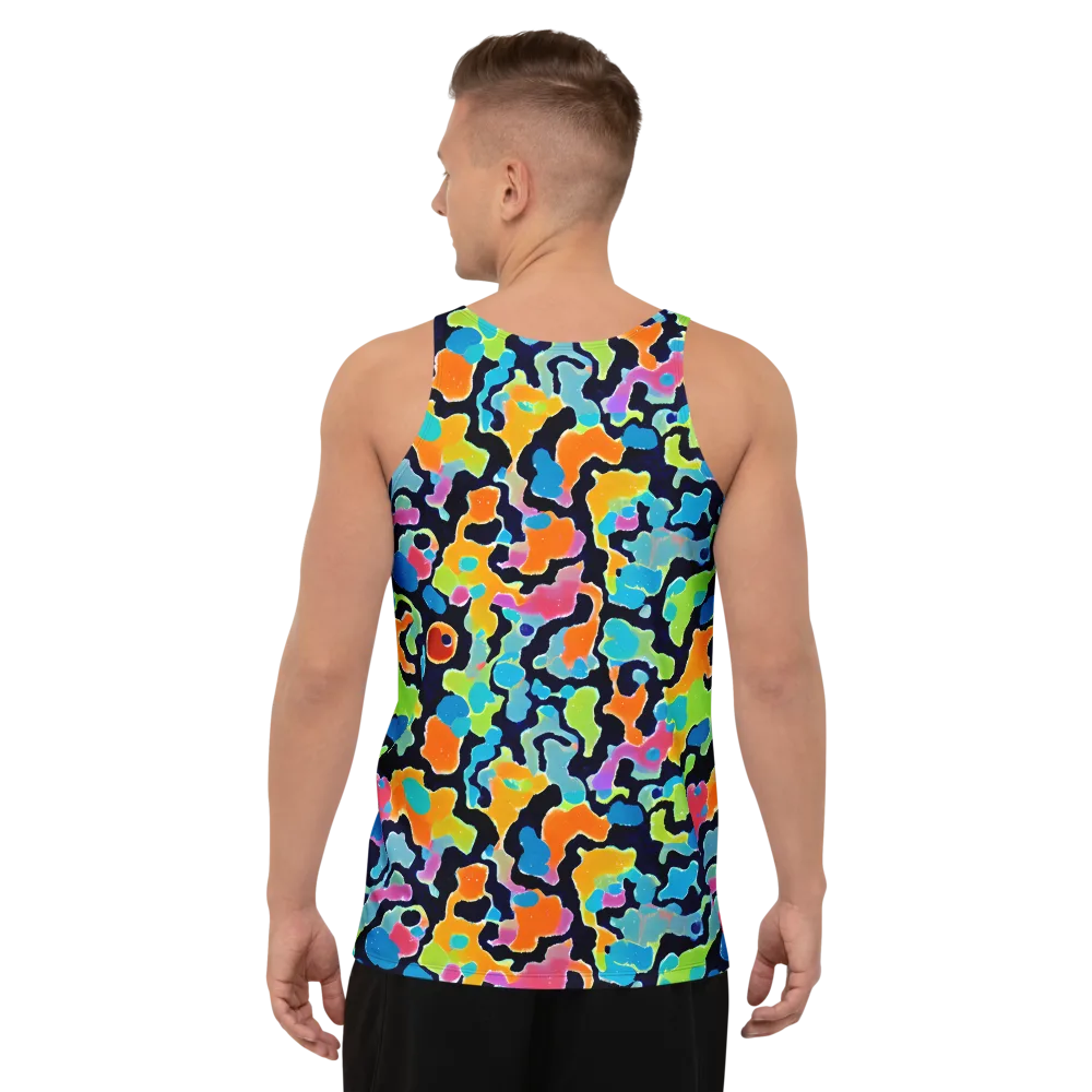 Prism Ooze on Men's Tank Top — Back