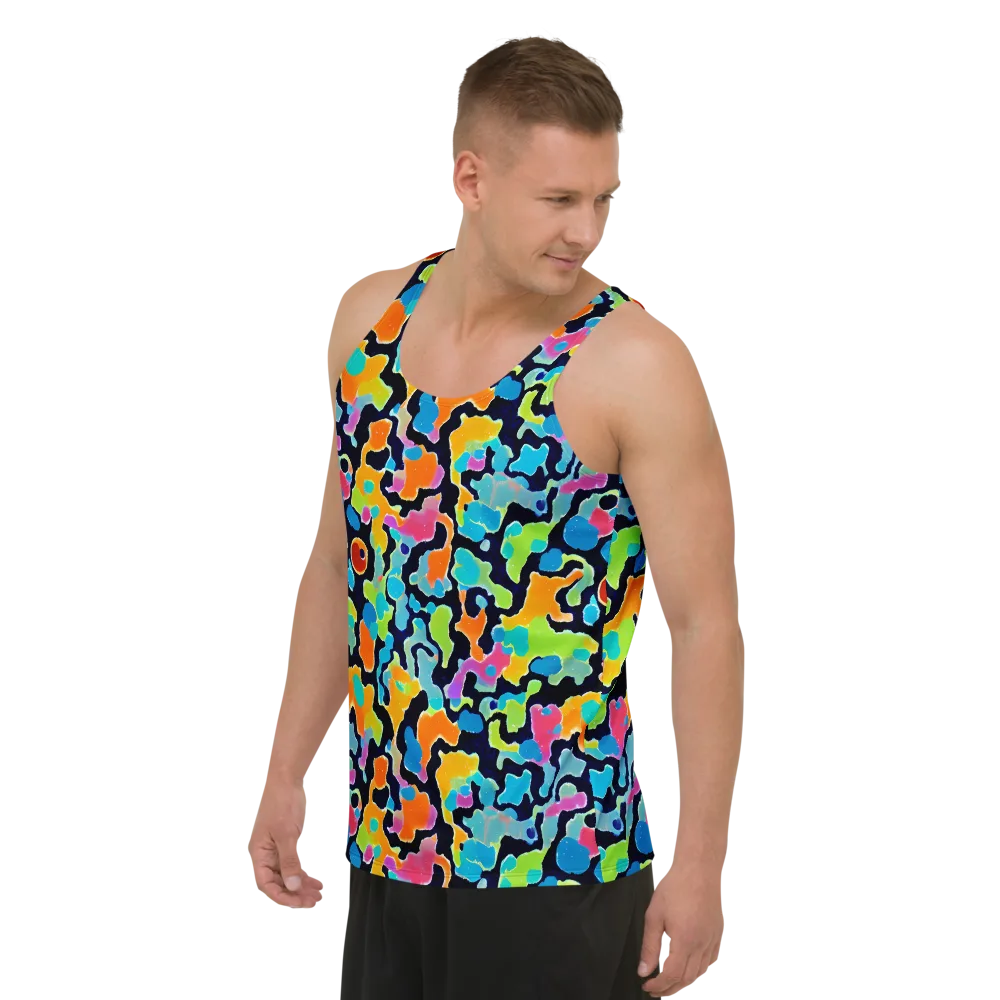 Prism Ooze on Men's Tank Top — Left Front