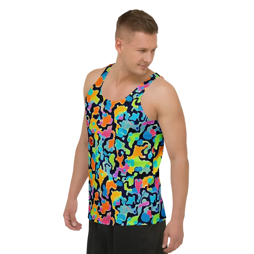 Prism Ooze on Men's Tank Top — Left Front