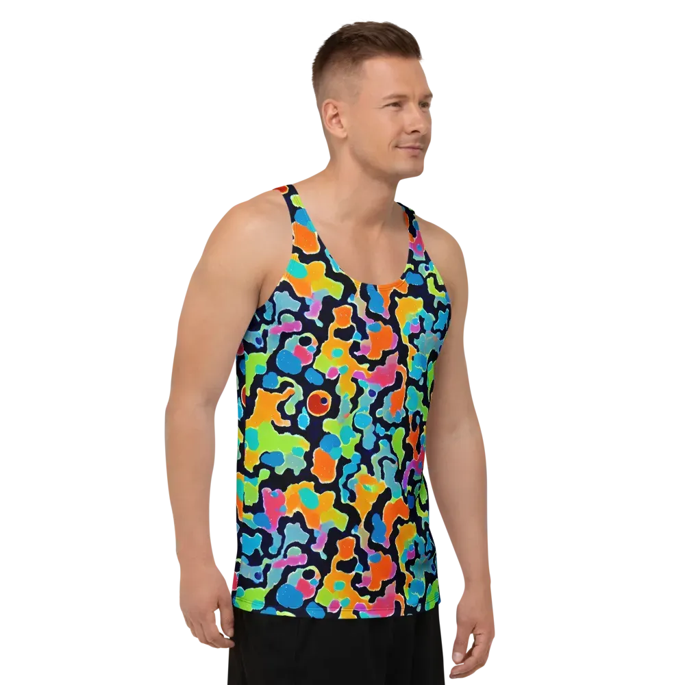 Prism Ooze on Men's Tank Top — Right Front