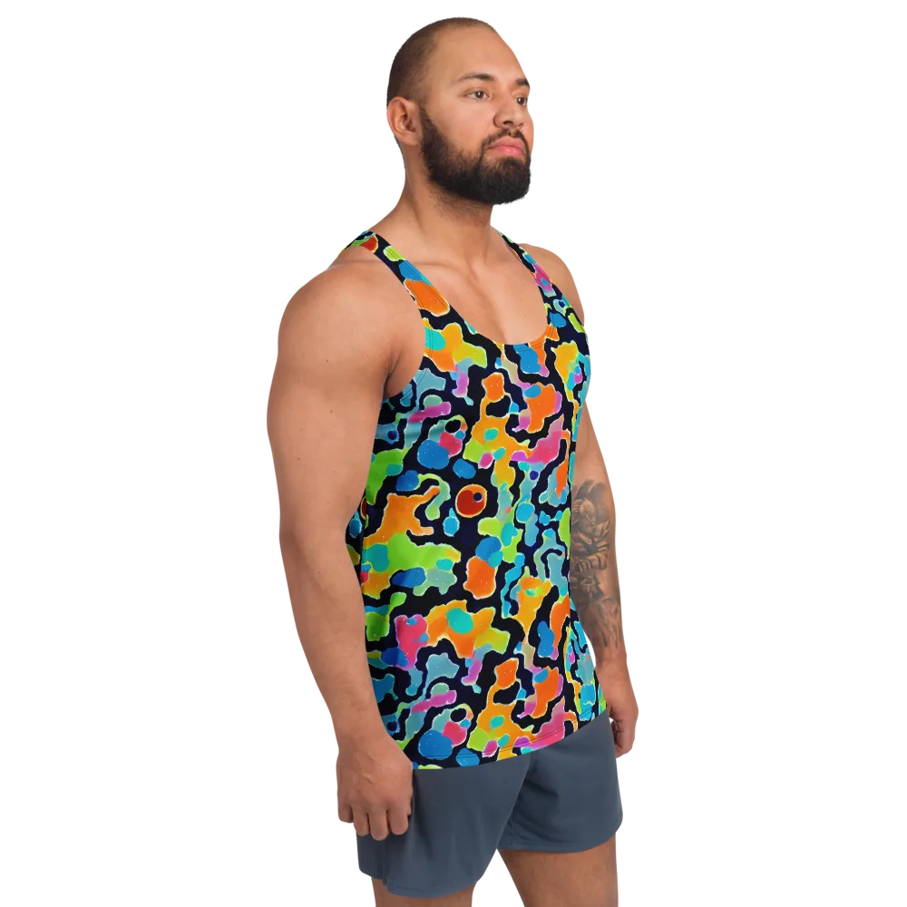 Prism Ooze on Men's Tank Top — Right Front