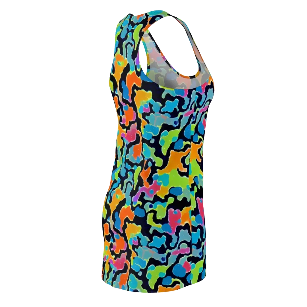 Prism Ooze on Racerback Dress — Back Side