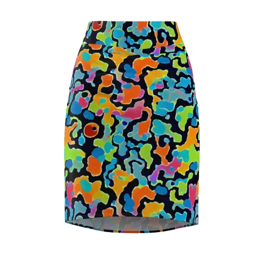 Prism Ooze on a Pencil Skirt