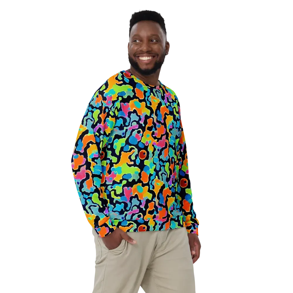 Prism Ooze on Sweatshirt — Front