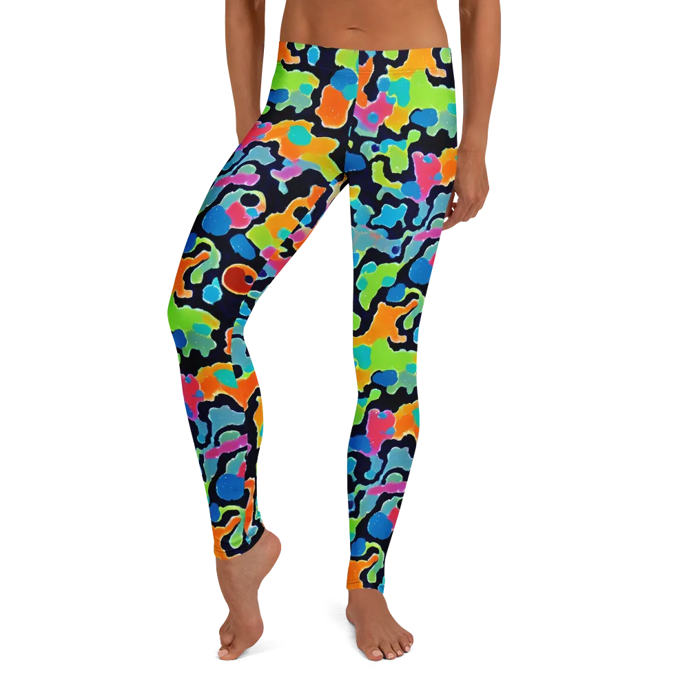 Prism Ooze on Leggings — Front