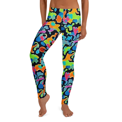Prism Ooze on a Leggings