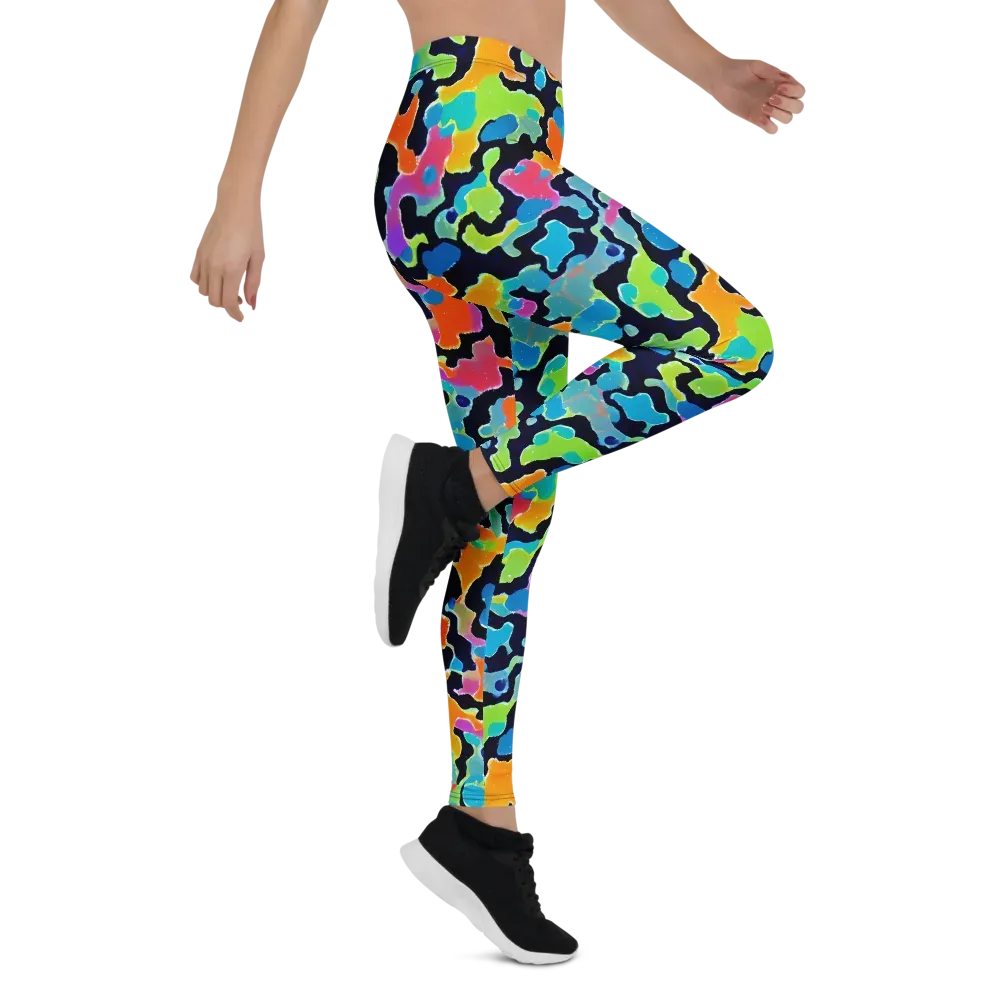 Prism Ooze on Leggings — Right