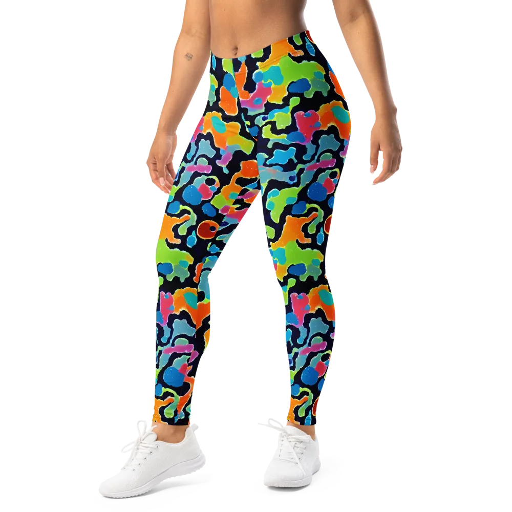 Prism Ooze on Leggings — Left Front