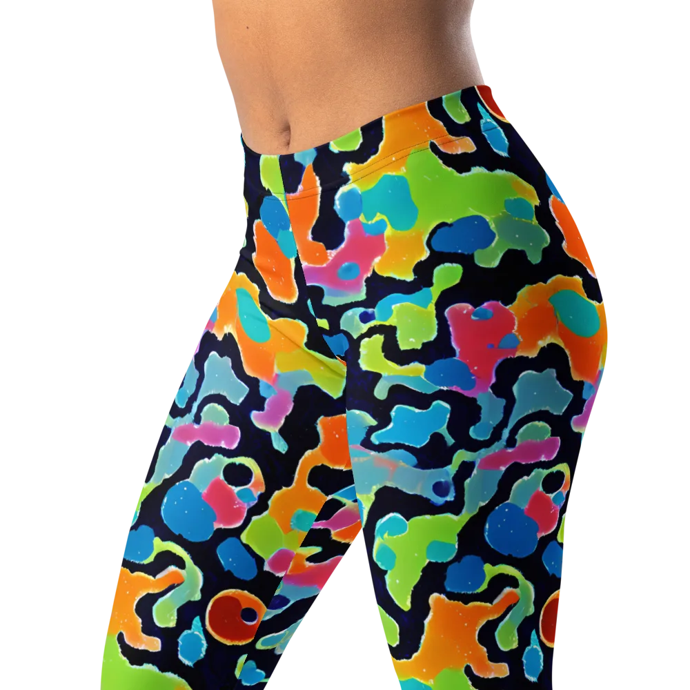 Prism Ooze on Leggings — Left Front