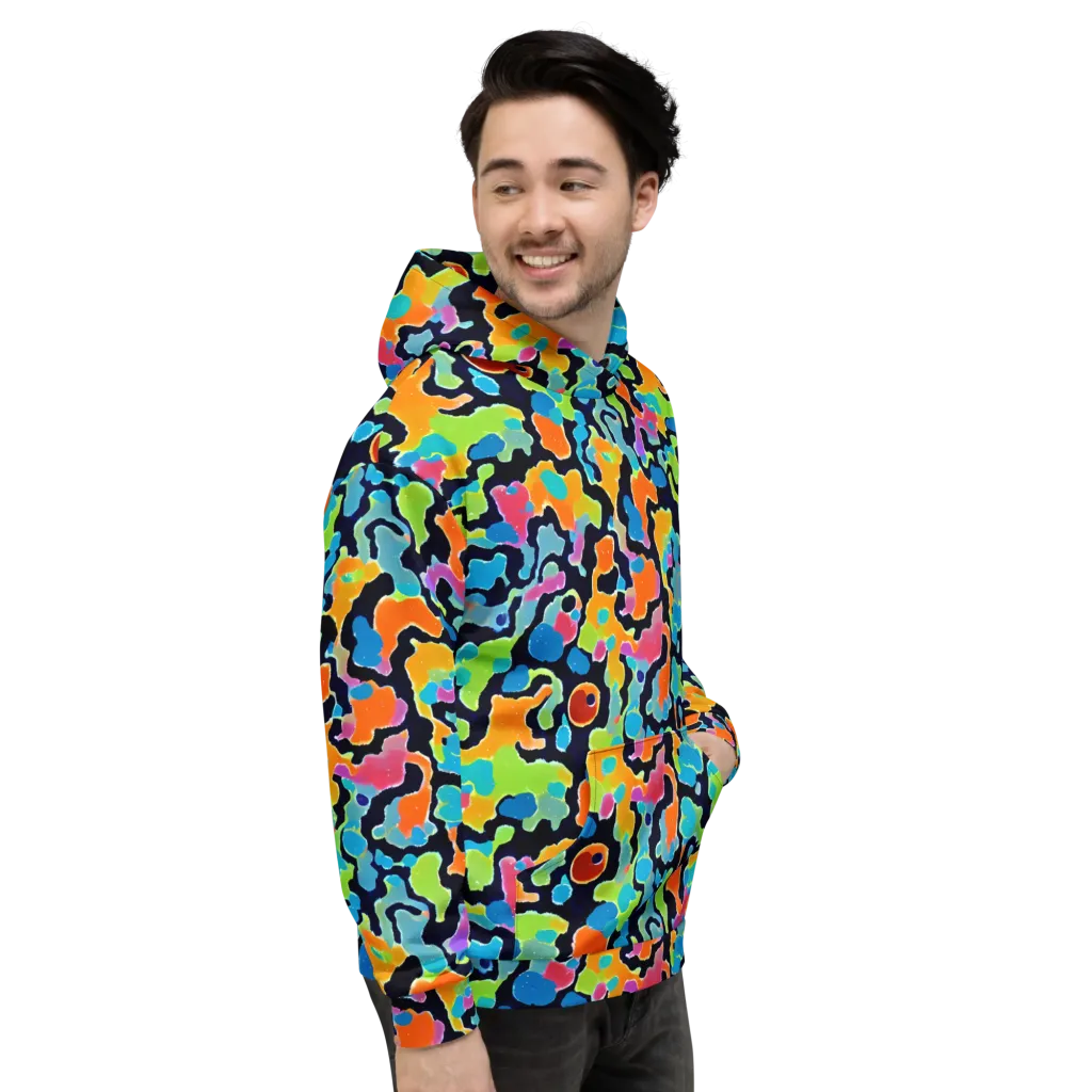 Prism Ooze on Hoodie — Right