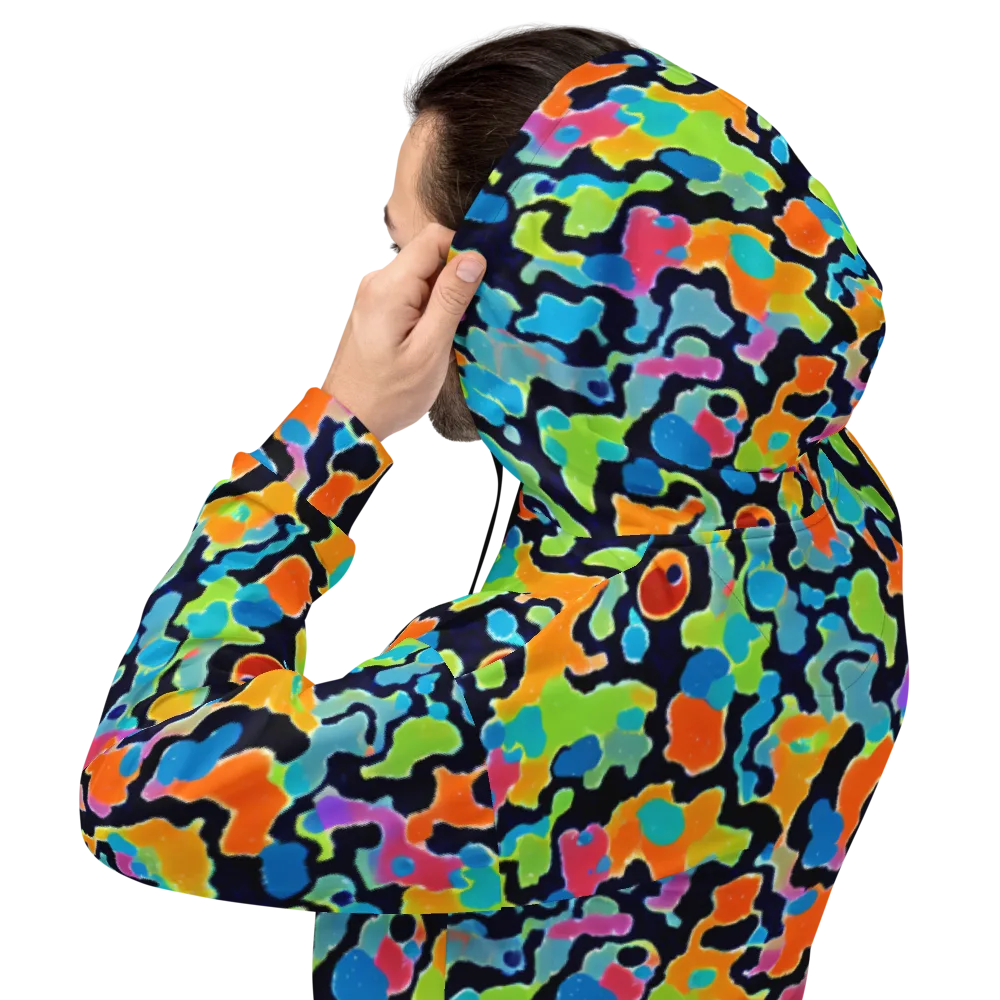 Prism Ooze on Hoodie — Back