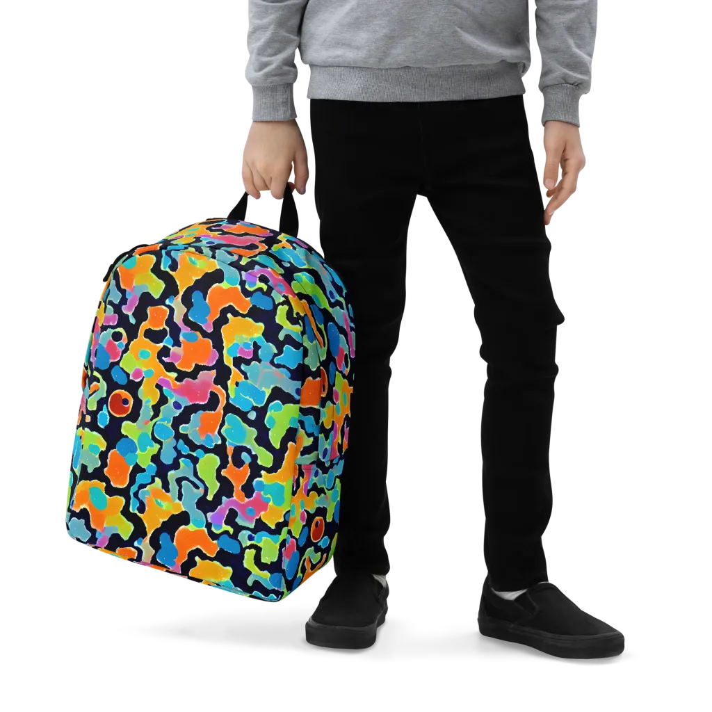 Prism Ooze on Minimalist Backpack — Zoomed-in