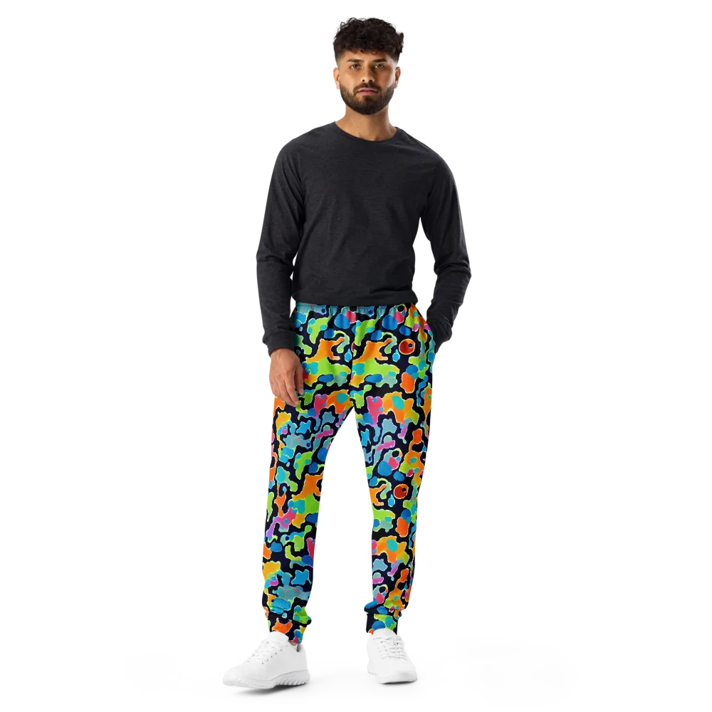 Prism Ooze on Men's Joggers — Front