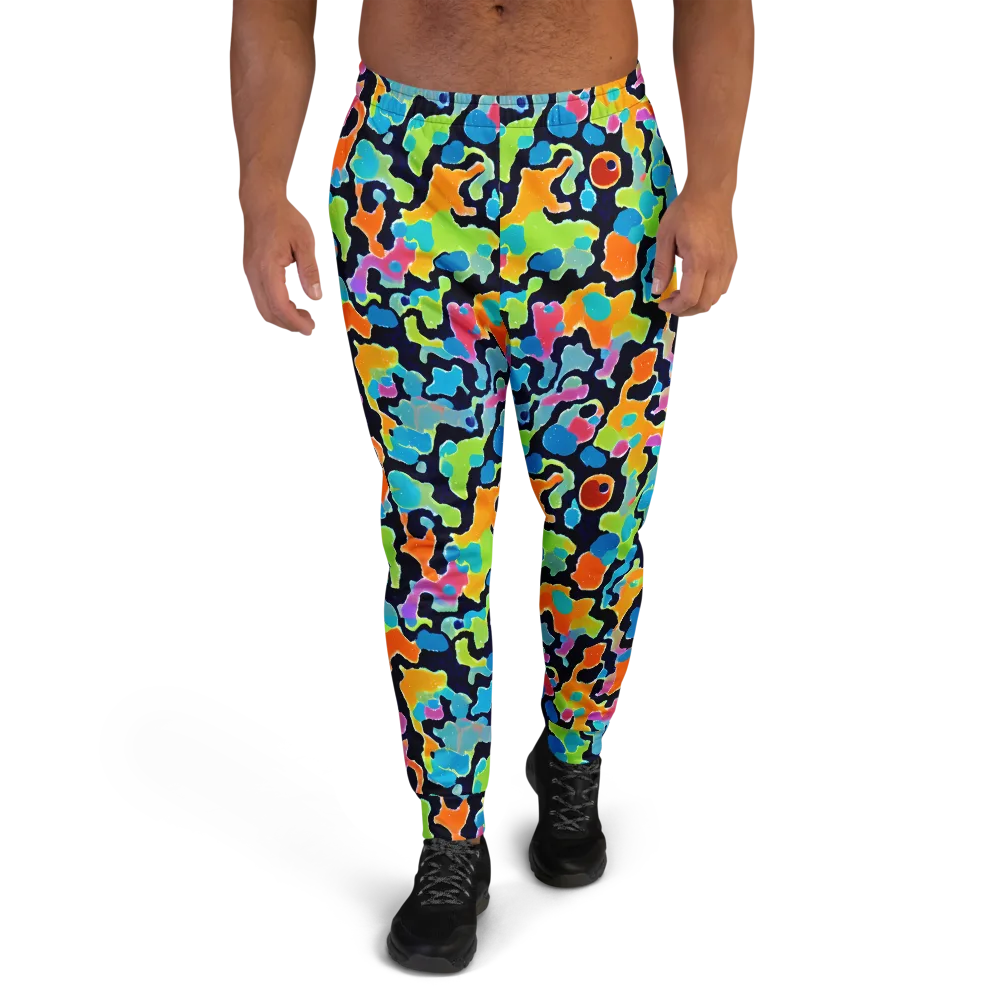 Prism Ooze on Men's Joggers — Front