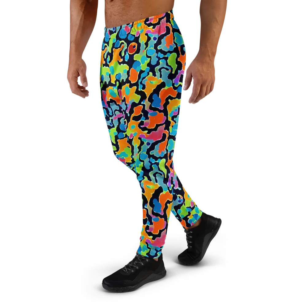 Prism Ooze on Men's Joggers — Left