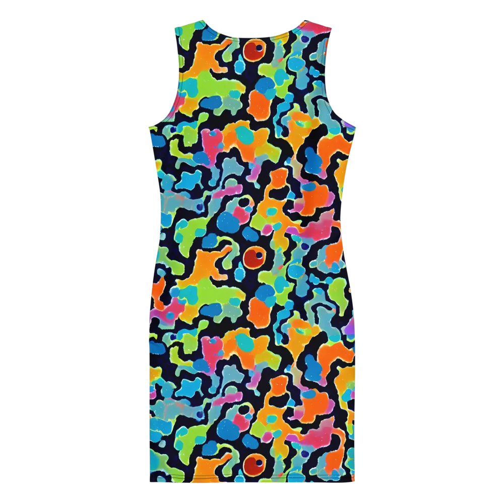 Prism Ooze on Bodycon Dress — Back