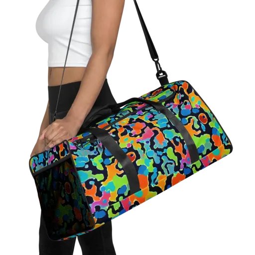 Prism Ooze on a Duffle Bag