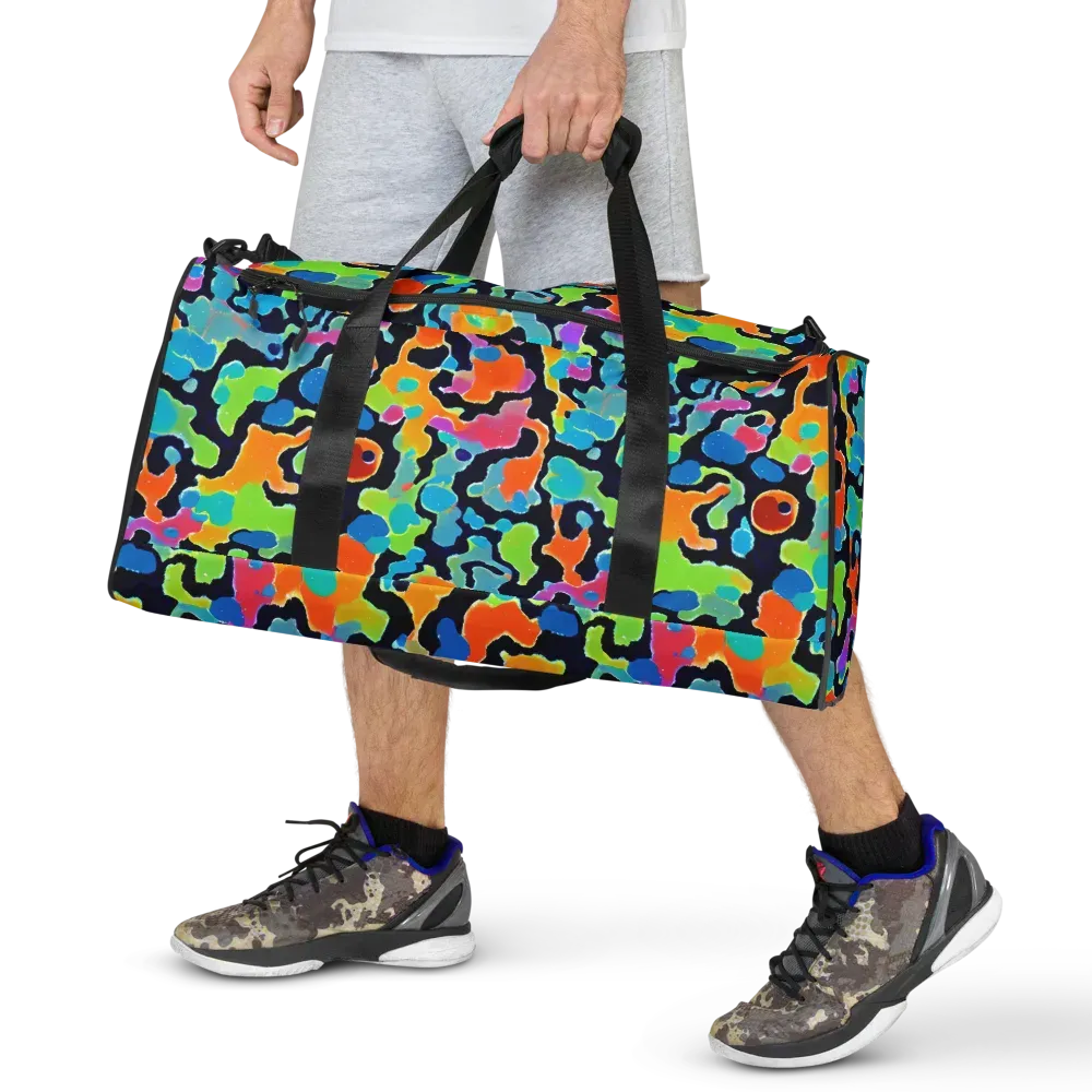 Prism Ooze on Duffle Bag — Front