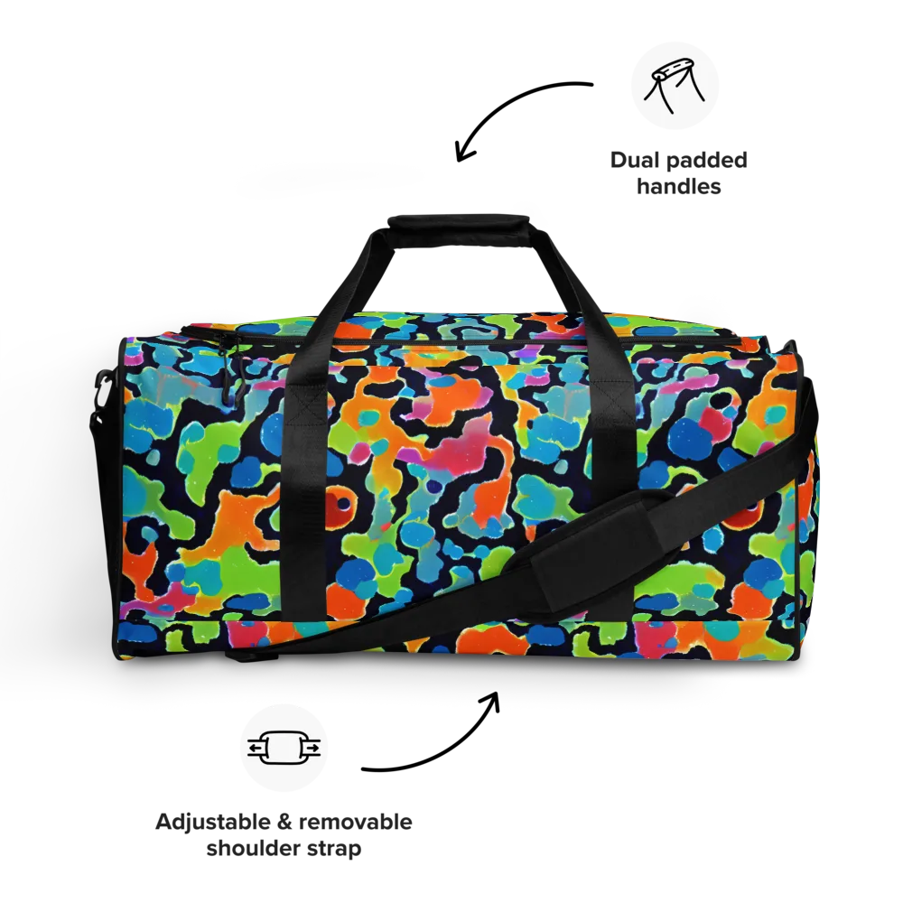 Prism Ooze on Duffle Bag — Front
