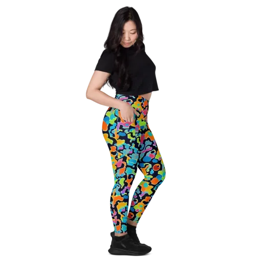 Prism Ooze on a Leggings with Pockets
