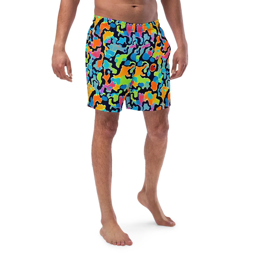 Prism Ooze on Swim Trunks — Front
