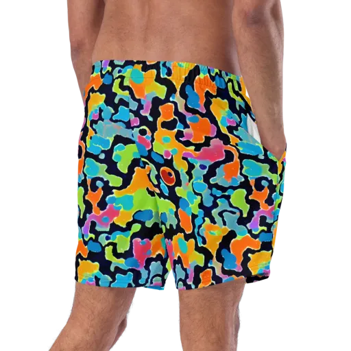 Prism Ooze on a Swim Trunks