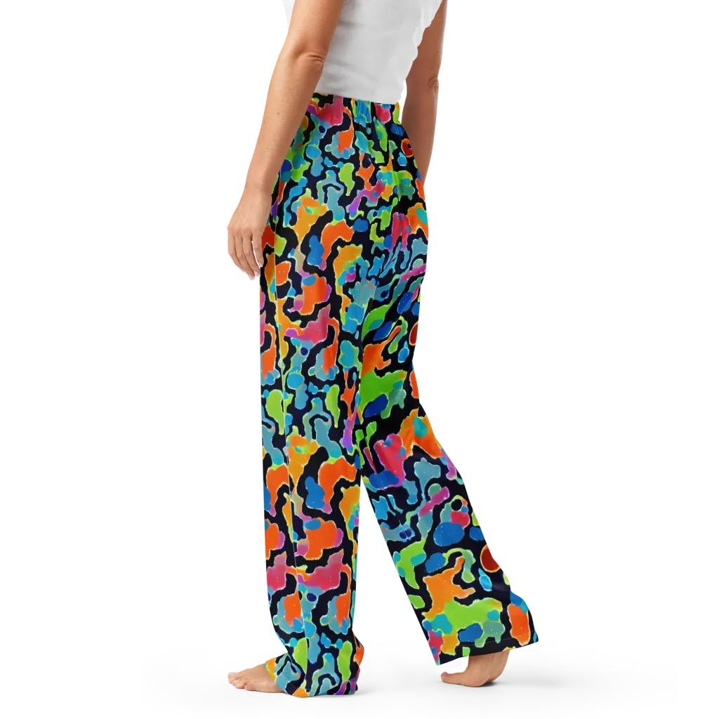 Prism Ooze on Women's Pajama Pants — Left