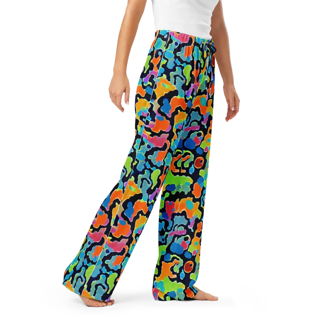 Prism Ooze on Women's Pajama Pants — Right Front
