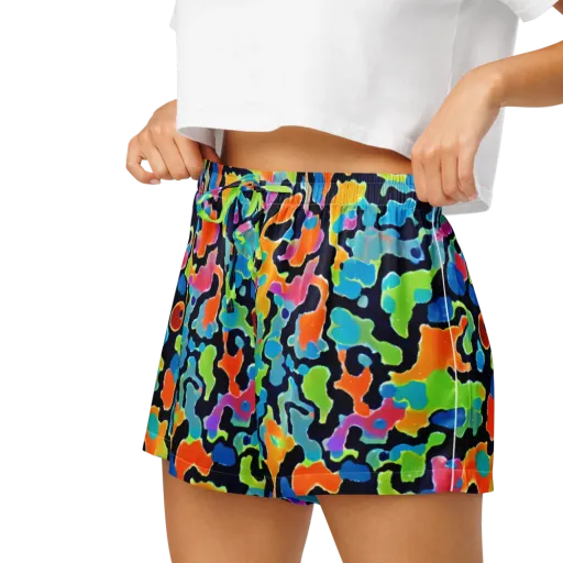 Prism Ooze on a Women's Pajama Shorts