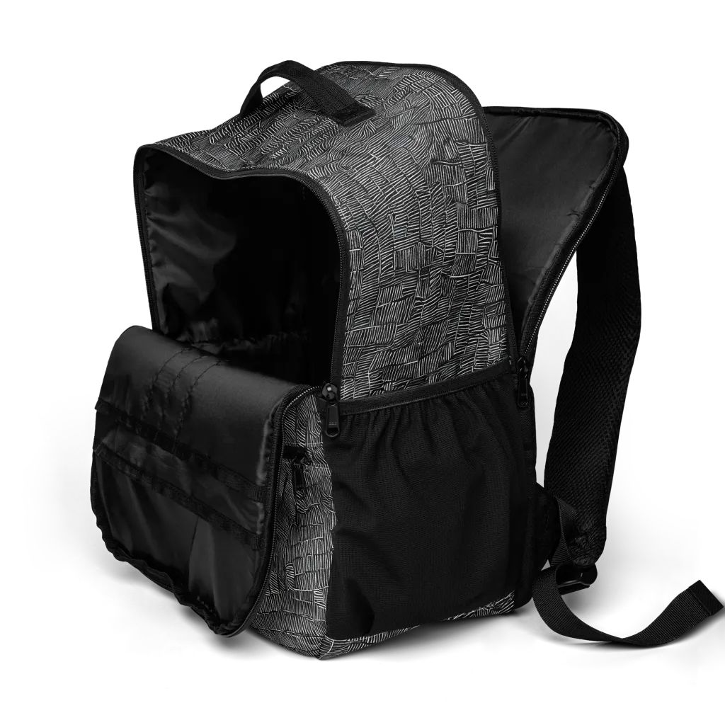 Noir Weave on Utility Backpack — Product details 2