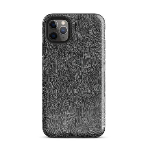 Noir Weave on a Tough Case for iPhone®