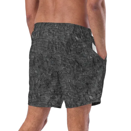 Noir Weave on a Swim Trunks