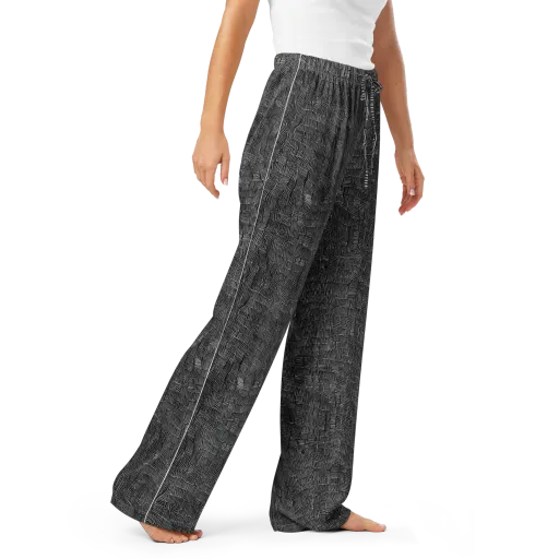 Noir Weave on a Women's Pajama Pants