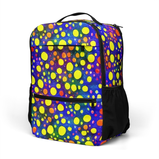 Ultraviolet Bubbles on a Utility Backpack