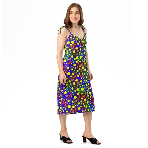 Ultraviolet Bubbles on a Slip Dress