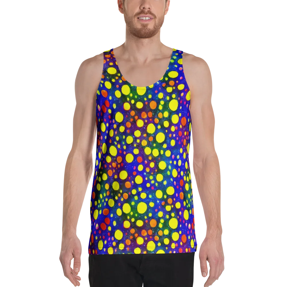 Ultraviolet Bubbles on Men's Tank Top — Front