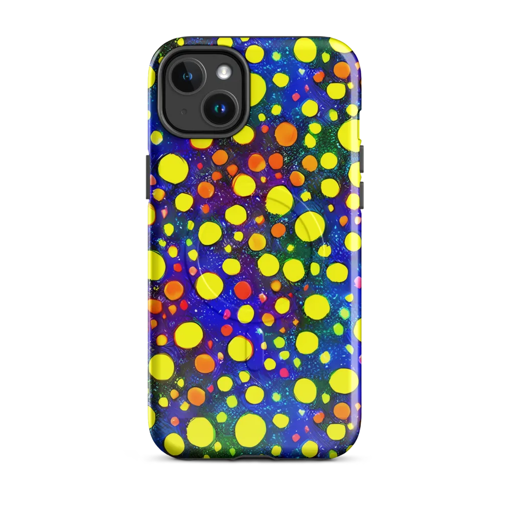 Ultraviolet Bubbles on MagSafe Tough Case for iPhone® — Front