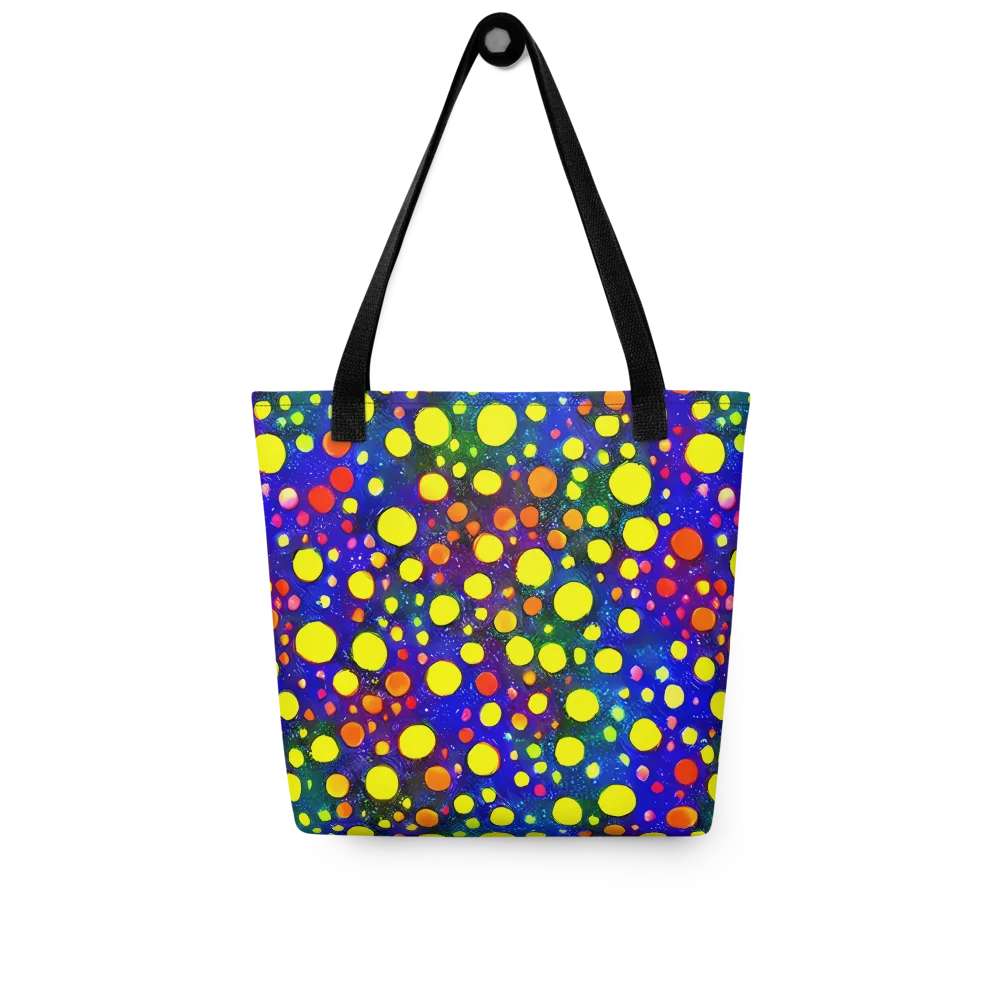 Ultraviolet Bubbles on Tote Bag — Front