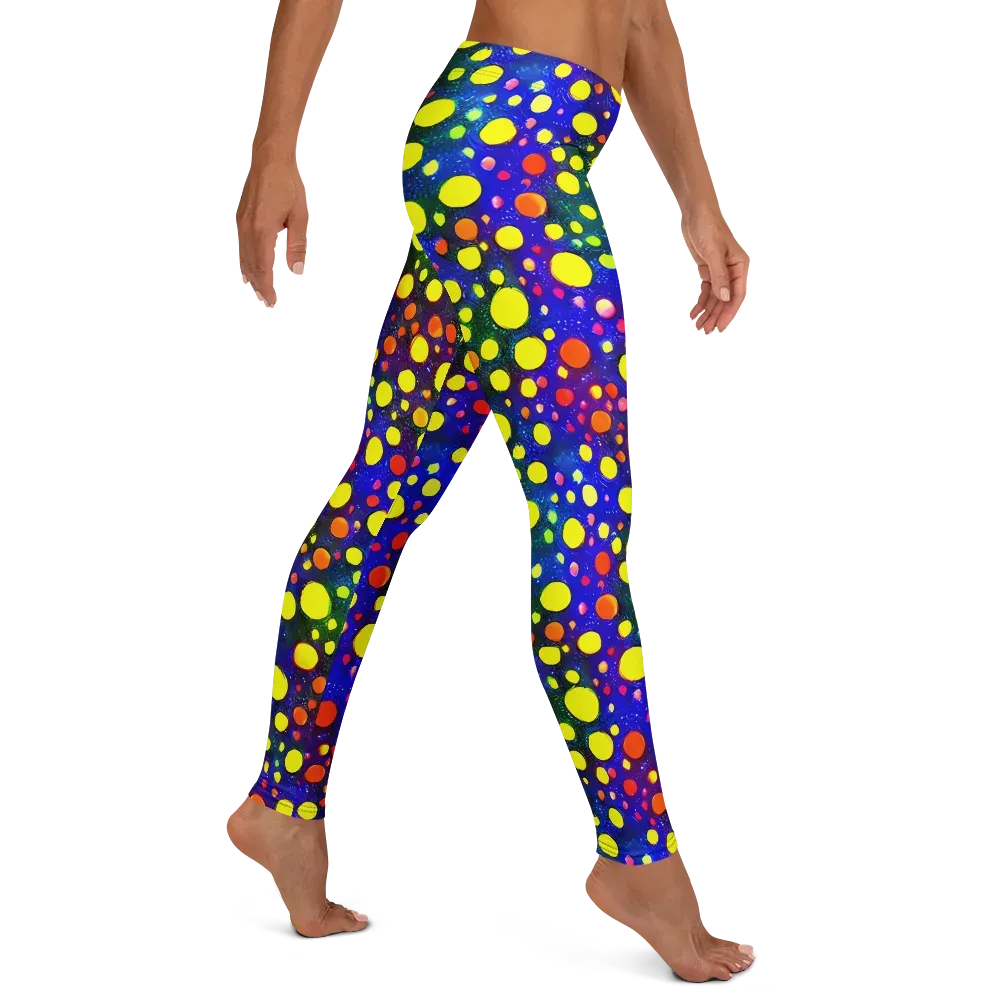 Ultraviolet Bubbles on Leggings — Right