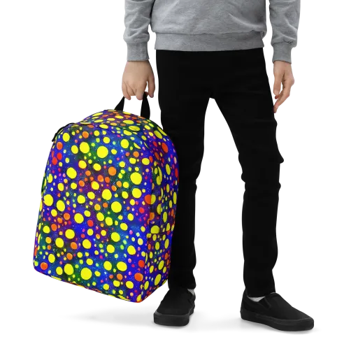 Ultraviolet Bubbles on a Minimalist Backpack