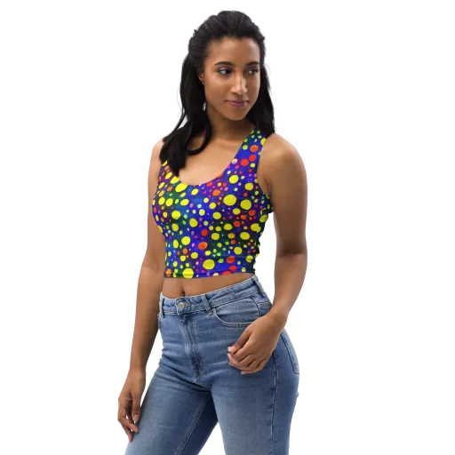 Ultraviolet Bubbles on a Crop Top