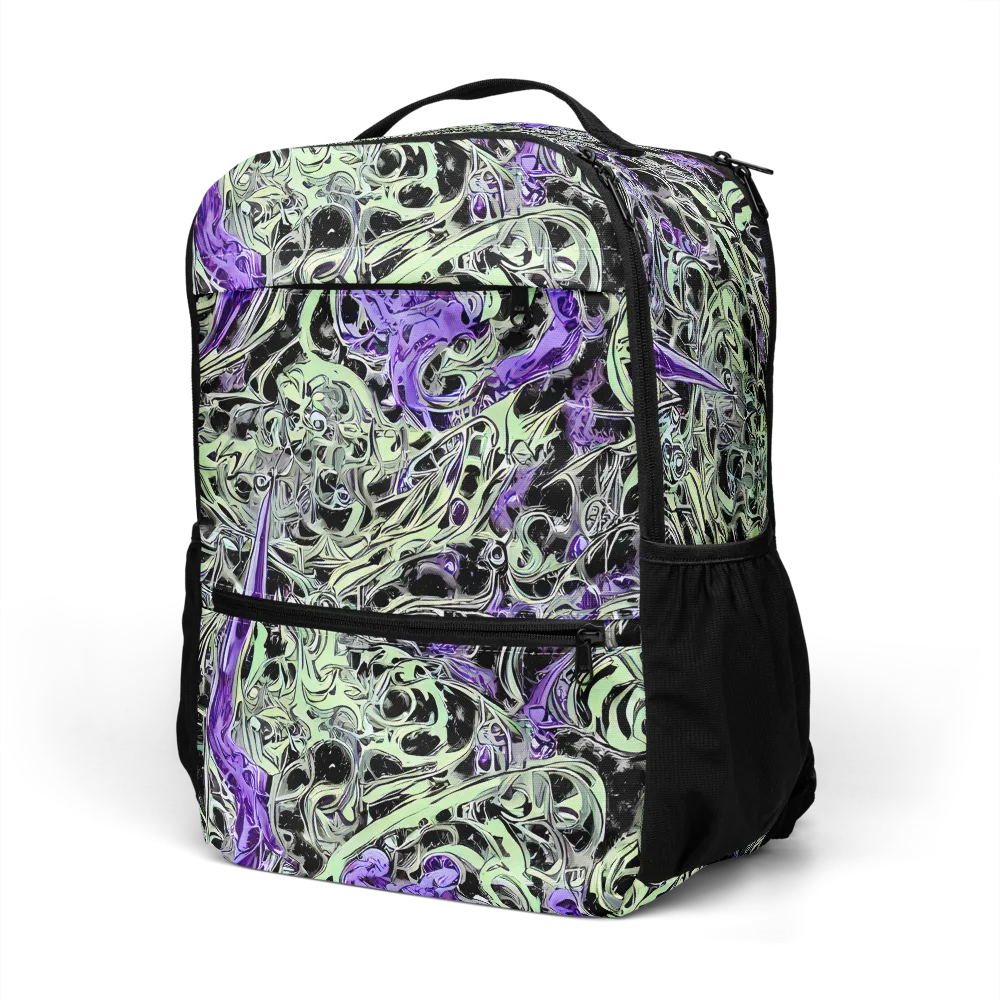 Psychic Vortex on Utility Backpack — Left Front